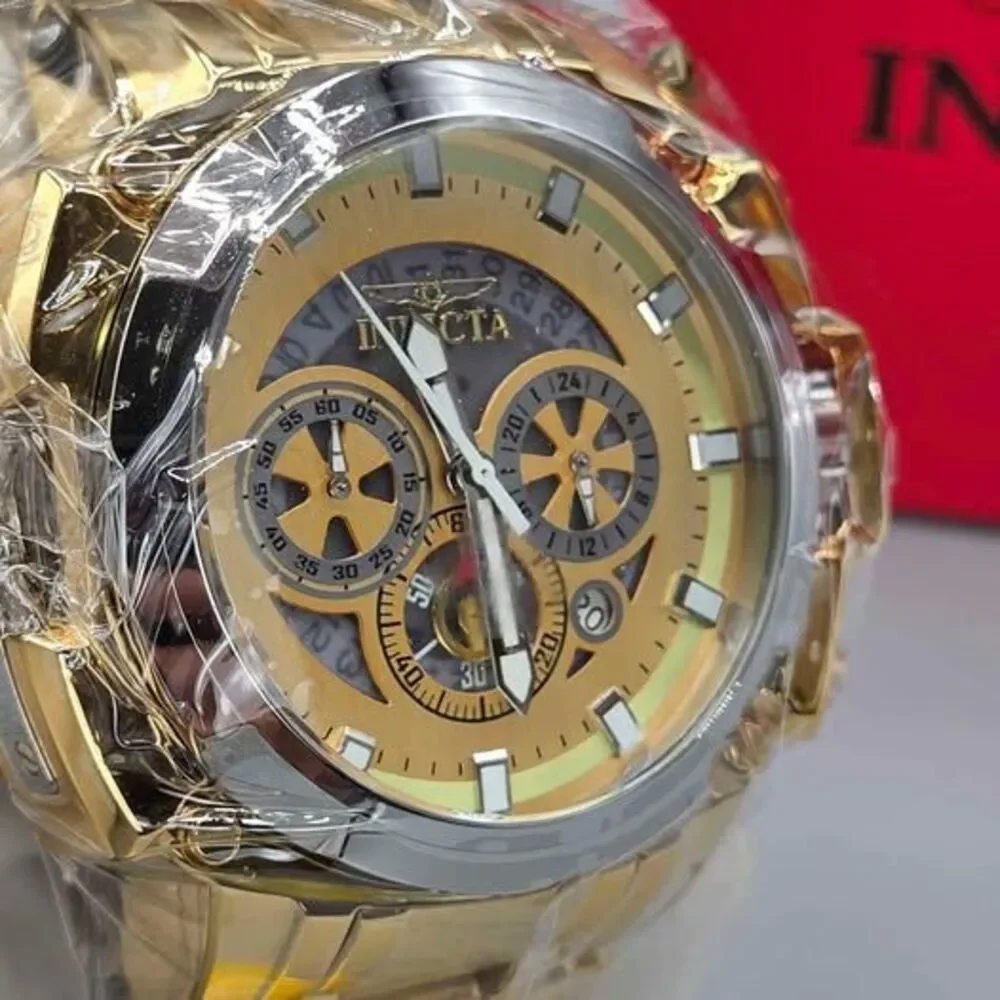 Invicta Coalition Forces Behemoth Men's Watch - 60mm. Gold